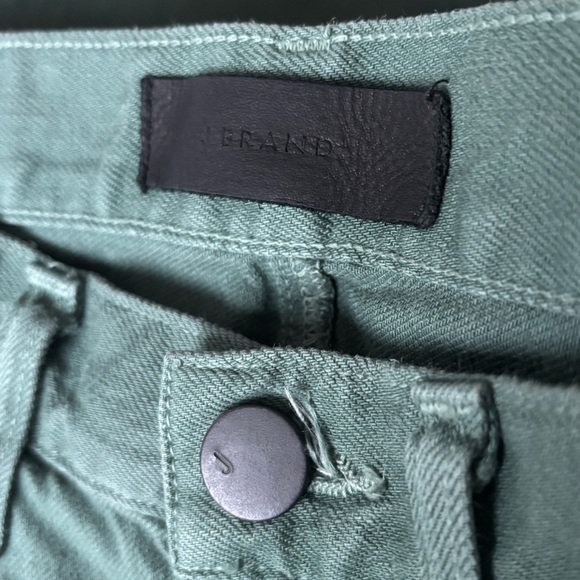 J Brand Tyler Pine Green Five Pocket Classic Denim lightweight Jeans 29 - Picture 6 of 13
